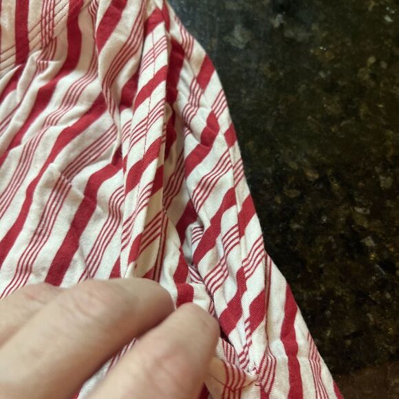 Kickee Pants Red Stripe Christmas Pajama Pants Soft Sz Lrg Womens Adults - Picture 6 of 10